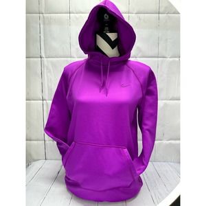 Purple Nike Therma Fit Women's Hoodie S